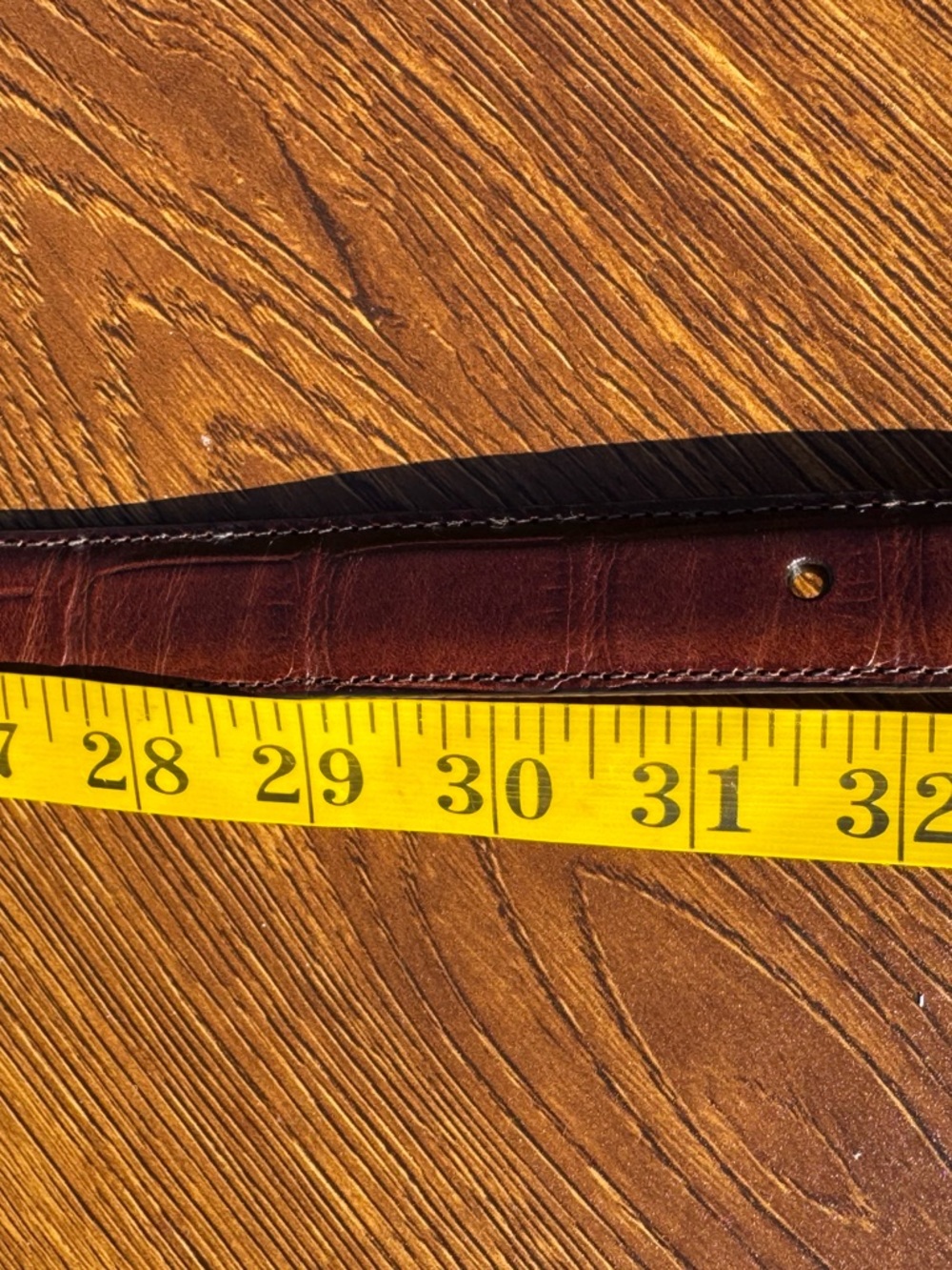Brighton M24507 Leather Belt Brown Croc Western Silver Buckle Boho - Picture 4 of 10